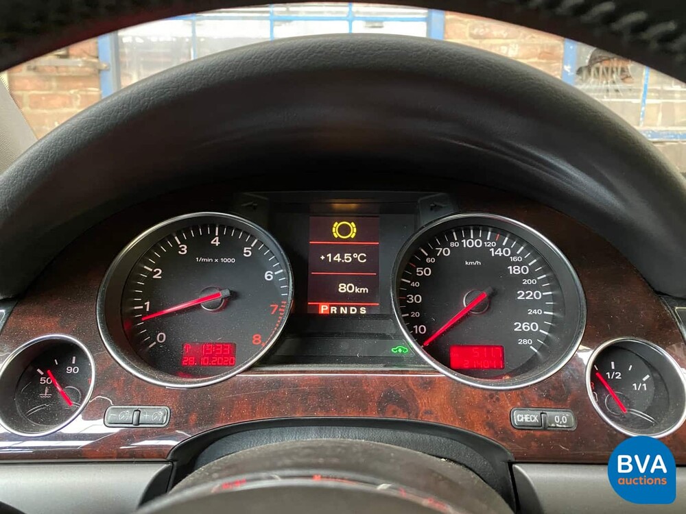 Audi A8 3.7 V8 Quattro Exclusive 280 PS 2003, TP-578-L.