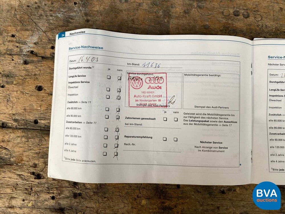 Audi A8 3.7 V8 Quattro Exclusive 280 PS 2003, TP-578-L.