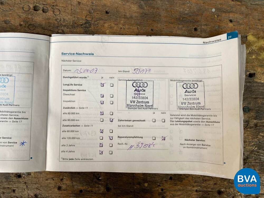 Audi A8 3.7 V8 Quattro Exclusive 280 PS 2003, TP-578-L.