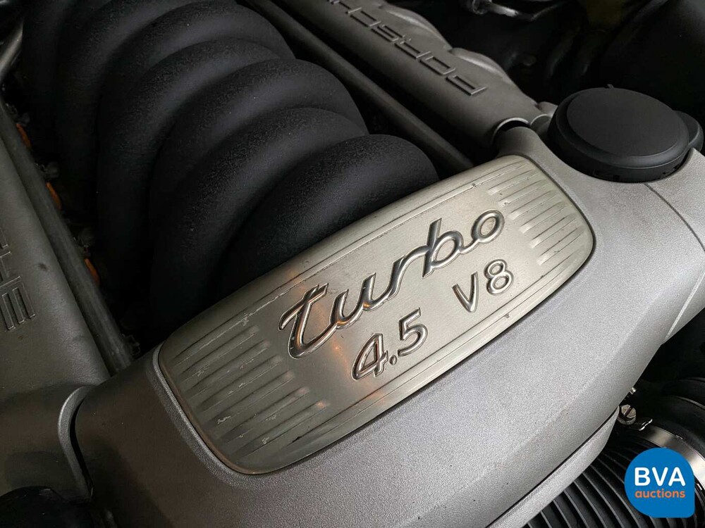 Porsche Cayenne Turbo 450pk 4.5 V8 Youngtimer 2003, ZN-196-B