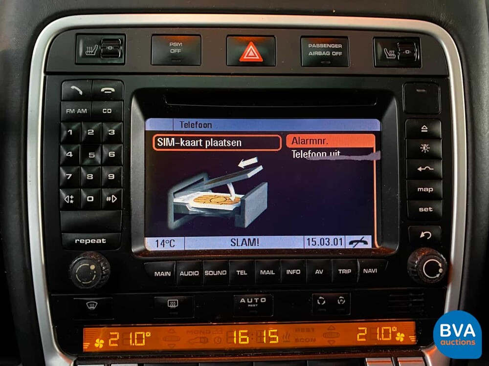 Porsche Cayenne Turbo 450pk 4.5 V8 Youngtimer 2003, ZN-196-B