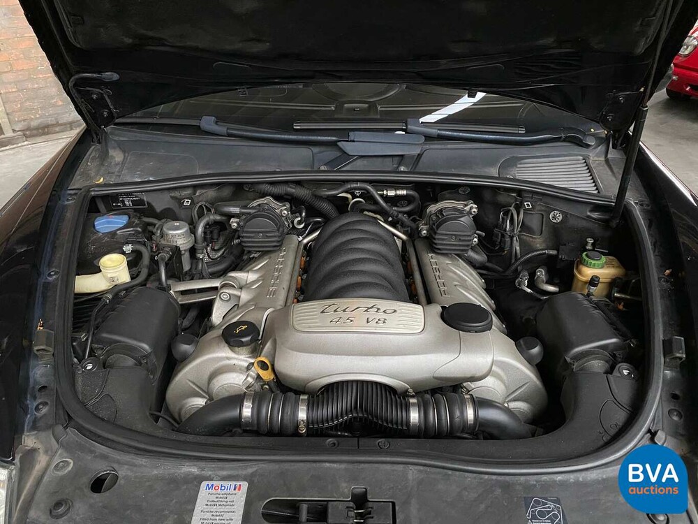 Porsche Cayenne Turbo 450pk 4.5 V8 Youngtimer 2003, ZN-196-B