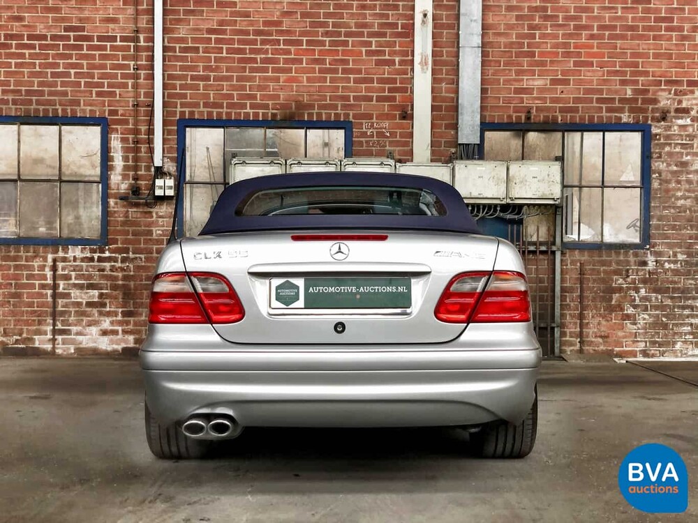 Mercedes-Benz CLK55 Cabriolet AMG 347pk CLK-Klasse 2002, 11-HJX-6