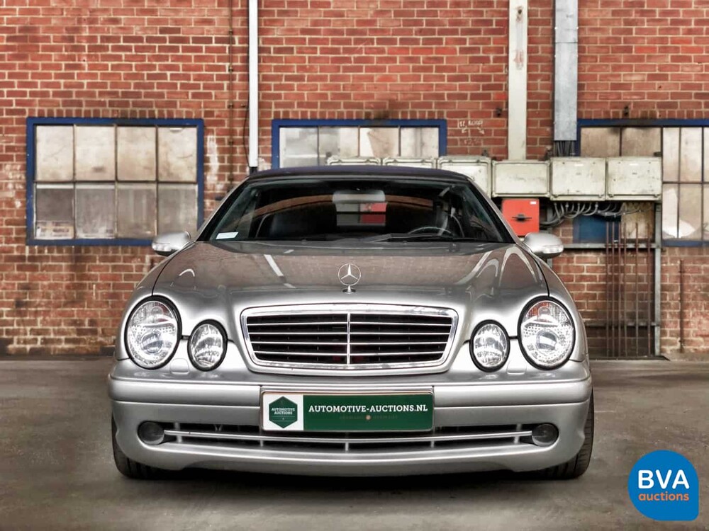 Mercedes-Benz CLK55 Cabriolet AMG 347pk CLK-Klasse 2002, 11-HJX-6