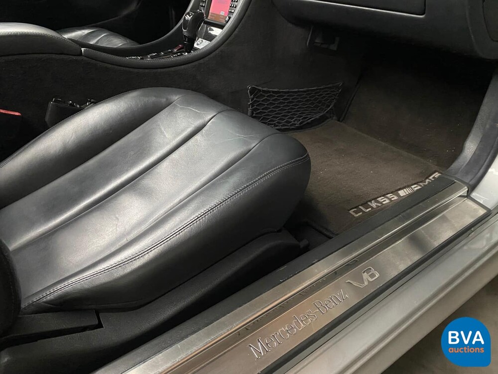 Mercedes-Benz CLK55 Cabriolet AMG 347pk CLK-Klasse 2002, 11-HJX-6