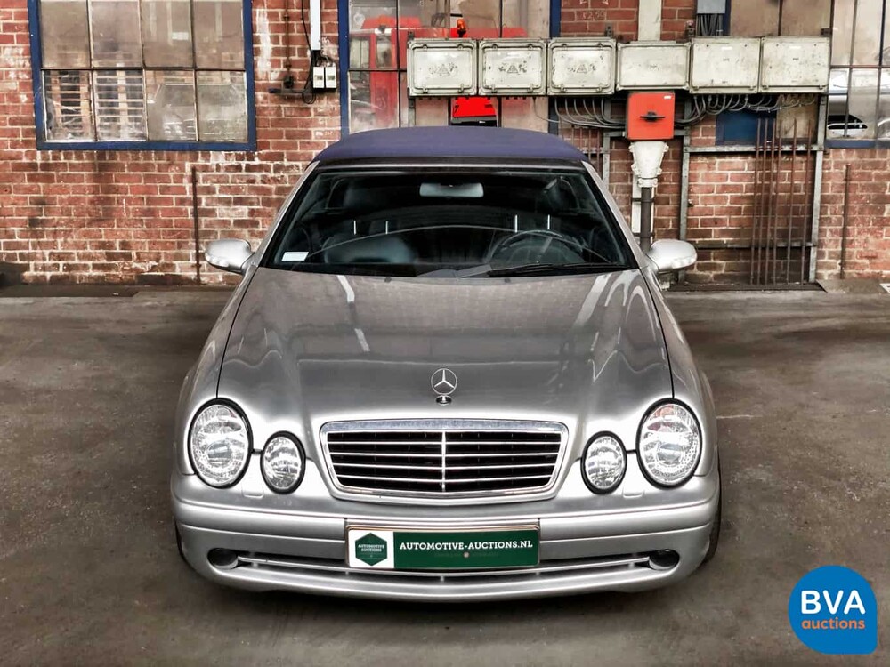 Mercedes-Benz CLK55 Cabriolet AMG 347pk CLK-Klasse 2002, 11-HJX-6