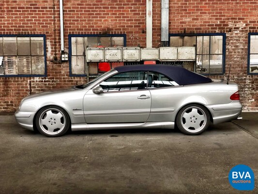 Mercedes-Benz CLK55 Cabriolet AMG 347hp CLK-Class 2002, 11-HJX-6.