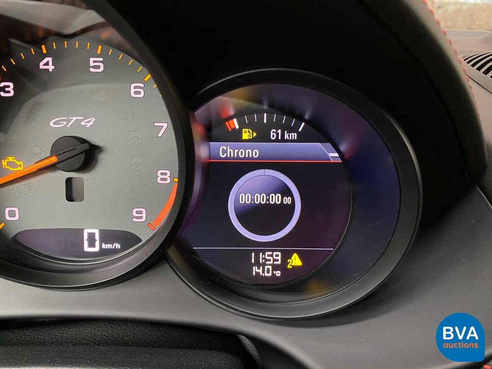 Porsche GT4 4.0 Cayman 718 420pk 2020 Clubsport, Nieuw met Garantie.