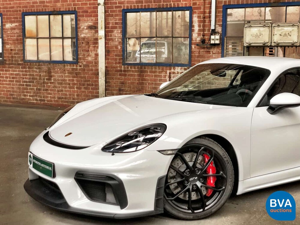 Porsche GT4 4.0 Cayman 718 420pk 2020 Clubsport, Nieuw met Garantie.