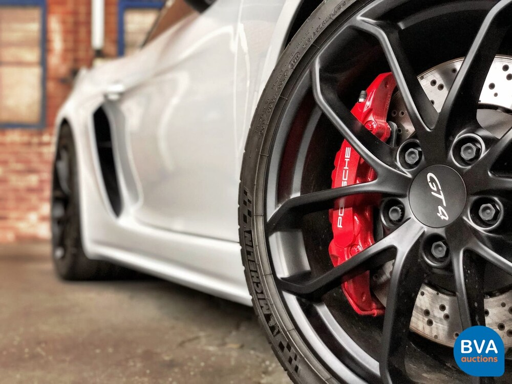 Porsche GT4 4.0 Cayman 718 420pk 2020 Clubsport, Nieuw met Garantie.
