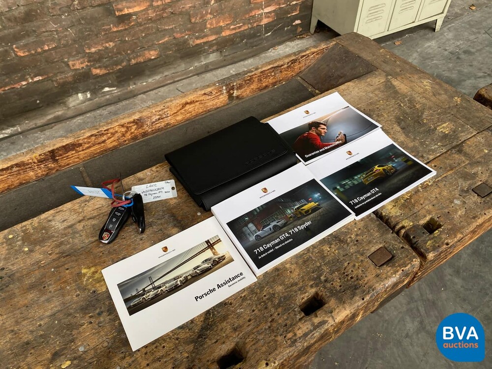 Porsche GT4 4.0 Cayman 718 420pk 2020 Clubsport, Nieuw met Garantie.