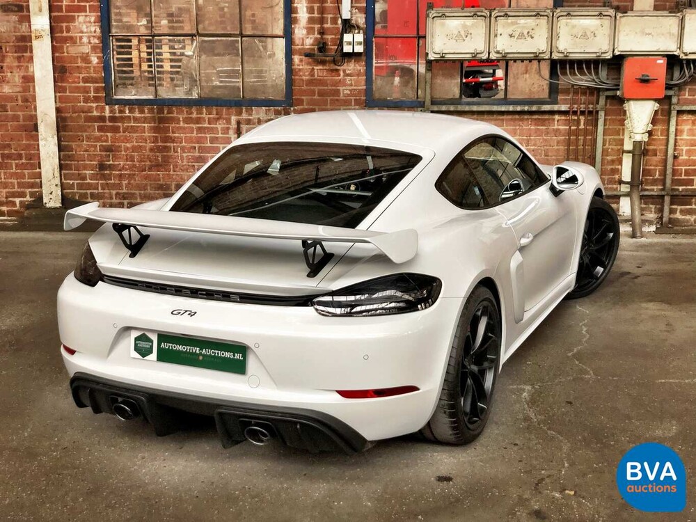 Porsche GT4 4.0 Cayman 718 420pk 2020 Clubsport, Nieuw met Garantie.