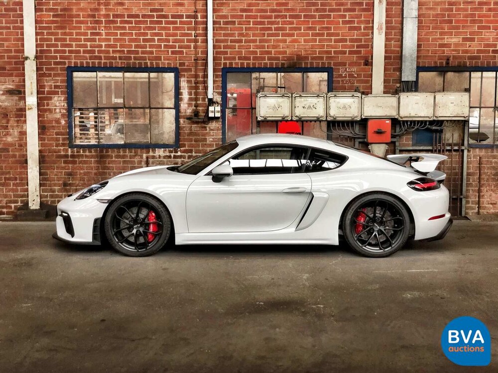 Porsche GT4 4.0 Cayman 718 420pk 2020 Clubsport, Nieuw met Garantie.