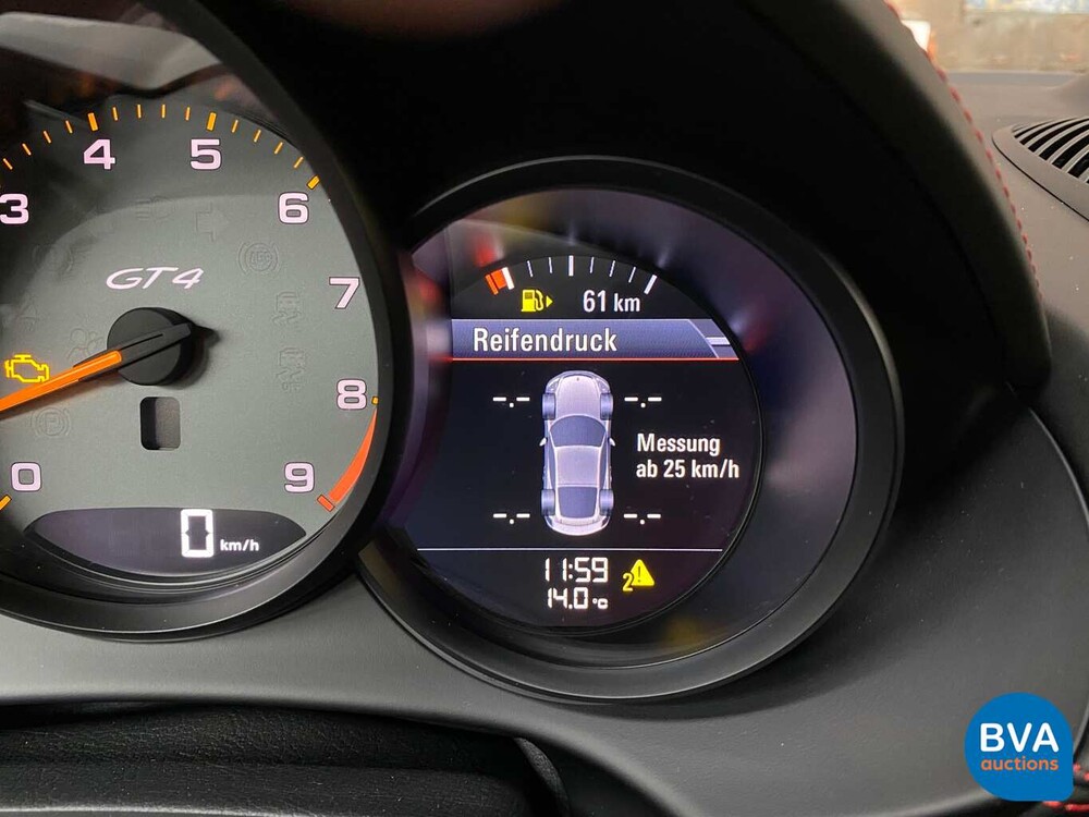 Porsche GT4 4.0 Cayman 718 420pk 2020 Clubsport, Nieuw met Garantie.