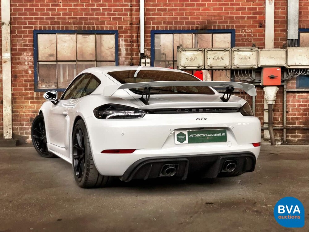Porsche GT4 4.0 Cayman 718 420pk 2020 Clubsport, Nieuw met Garantie.
