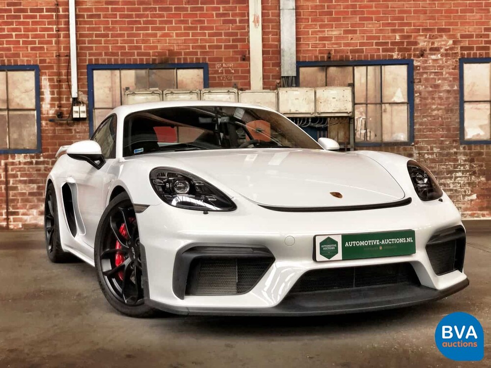 Porsche GT4 4.0 Cayman 718 420pk 2020 Clubsport, Nieuw met Garantie.
