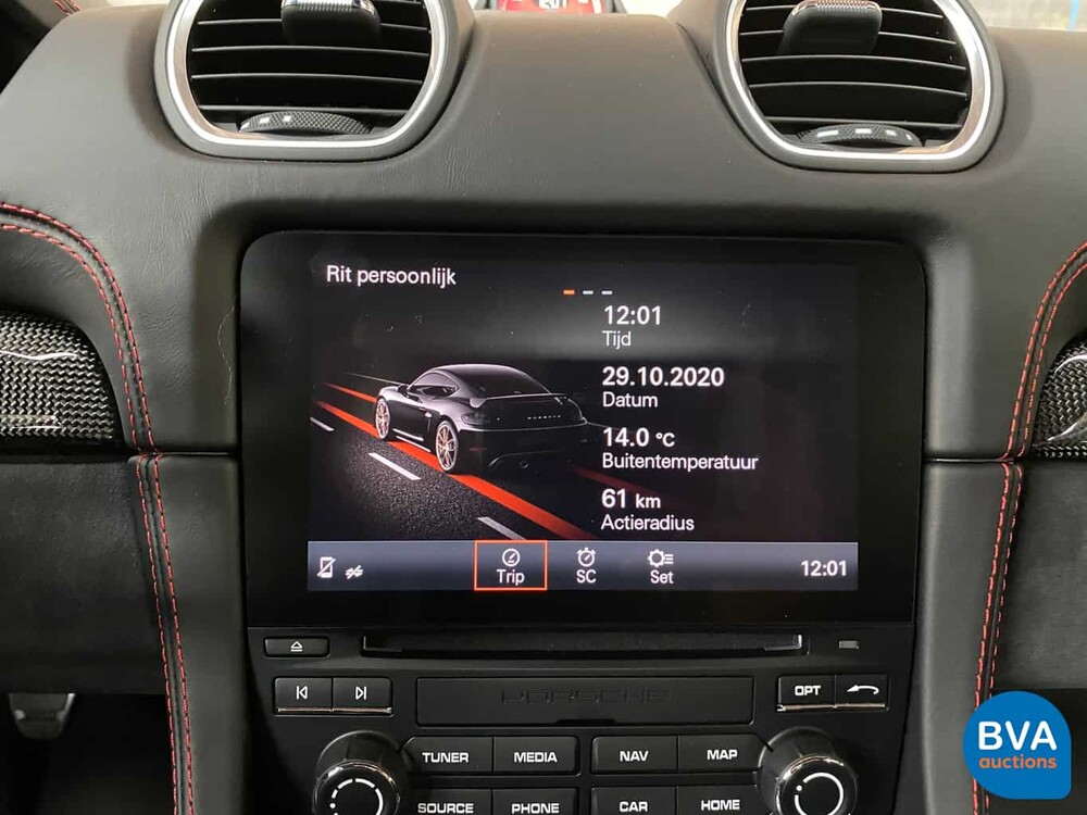 Porsche GT4 4.0 Cayman 718 420pk 2020 Clubsport, Nieuw met Garantie.