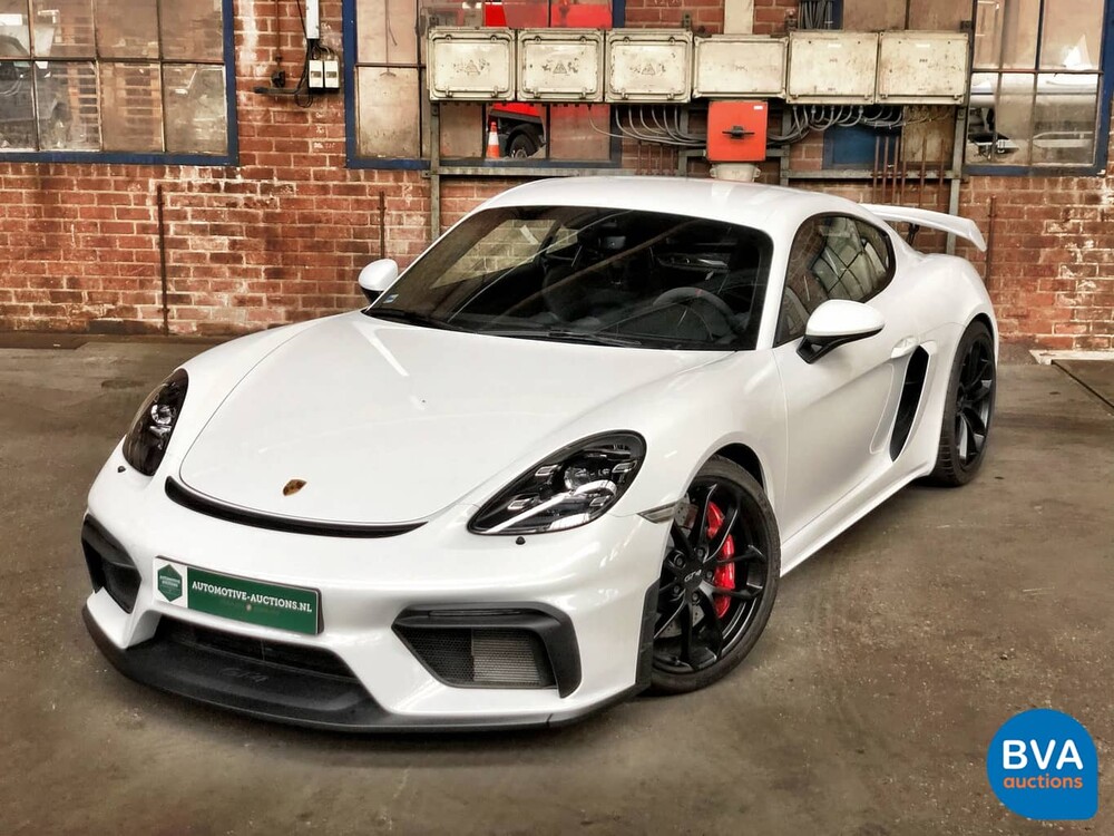 Porsche GT4 4.0 Cayman 718 420pk 2020 Clubsport, Nieuw met Garantie.
