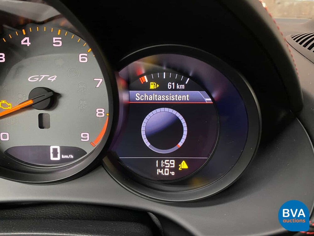 Porsche GT4 4.0 Cayman 718 420pk 2020 Clubsport, Nieuw met Garantie.