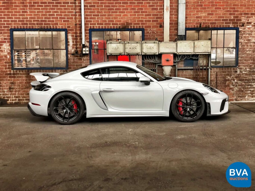 Porsche GT4 4.0 Cayman 718 420pk 2020 Clubsport, Nieuw met Garantie.