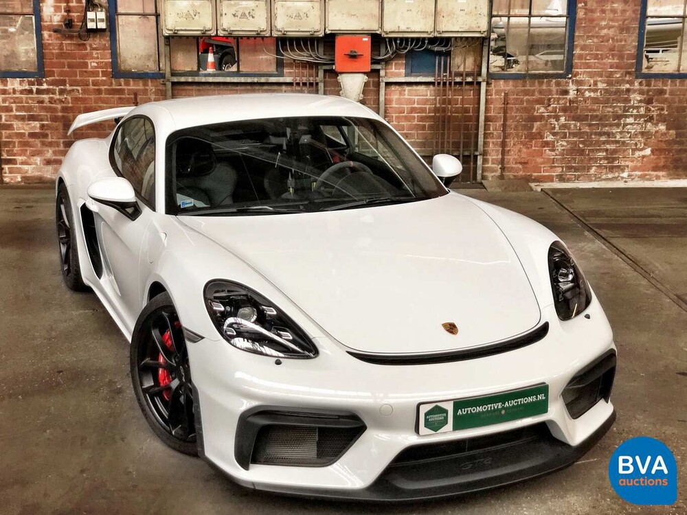 Porsche GT4 4.0 Cayman 718 420pk 2020 Clubsport, Nieuw met Garantie.
