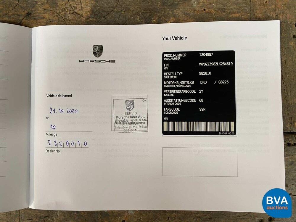 Porsche GT4 4.0 Cayman 718 420pk 2020 Clubsport, Nieuw met Garantie.