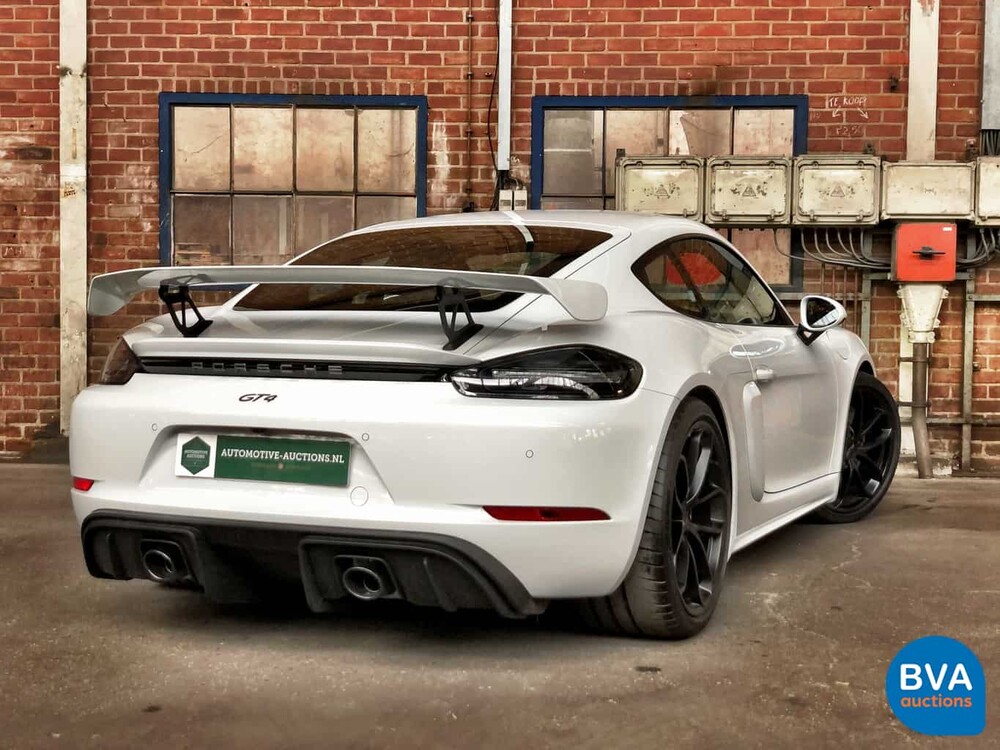 Porsche GT4 4.0 Cayman 718 420pk 2020 Clubsport, Nieuw met Garantie.