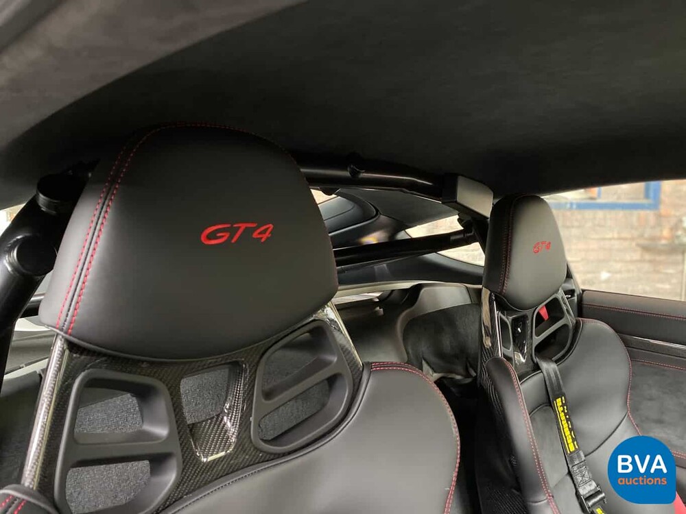 Porsche GT4 4.0 Cayman 718 420pk 2020 Clubsport, Nieuw met Garantie.
