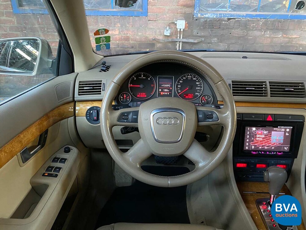 Audi A4 2.0 TDI Avant Advance Automaat 140pk 2008 Origineel NL, 47-ZD-ZK