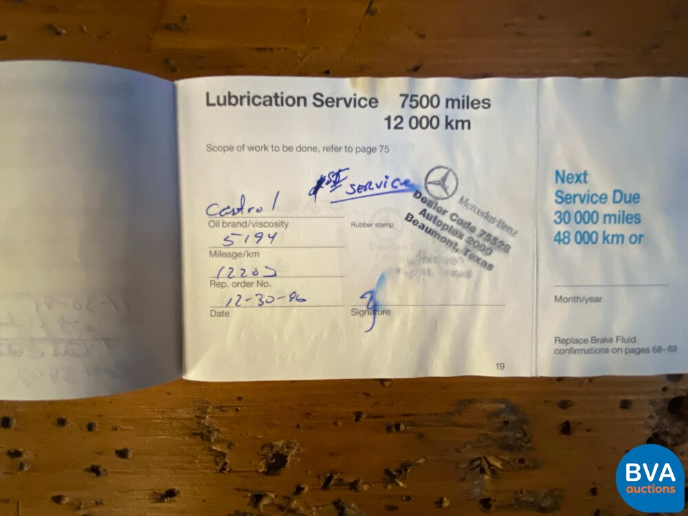 Mercedes-Benz SL500 V8 R129 Roadster SL-Klasse 1996