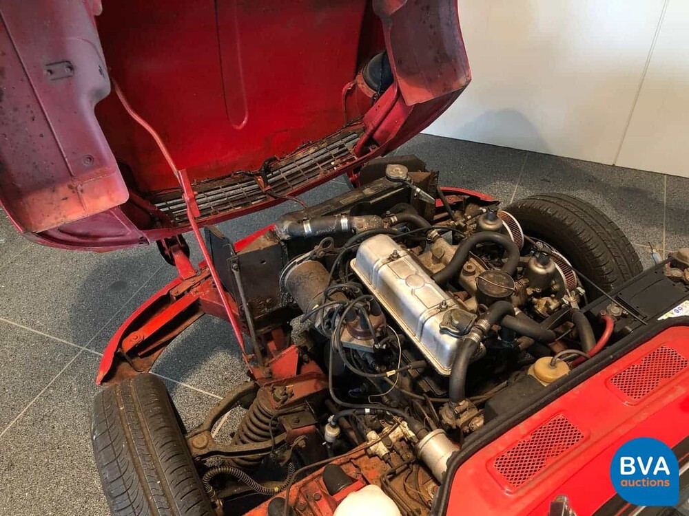 Triumph Spitfire convertible 1.3 MKIII 1969, 74-95-JE.