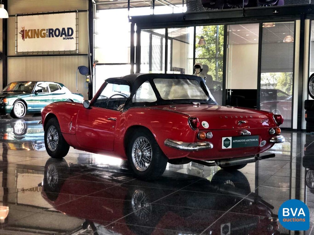 Triumph Spitfire convertible 1.3 MKIII 1969, 74-95-JE.