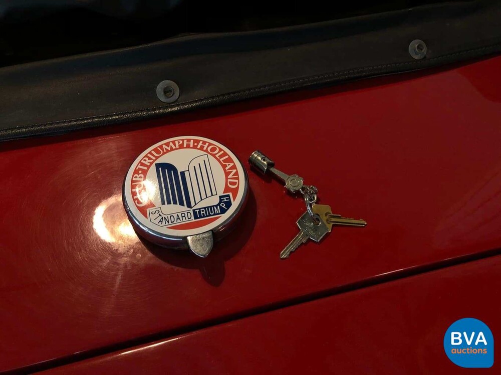 Triumph Spitfire convertible 1.3 MKIII 1969, 74-95-JE.