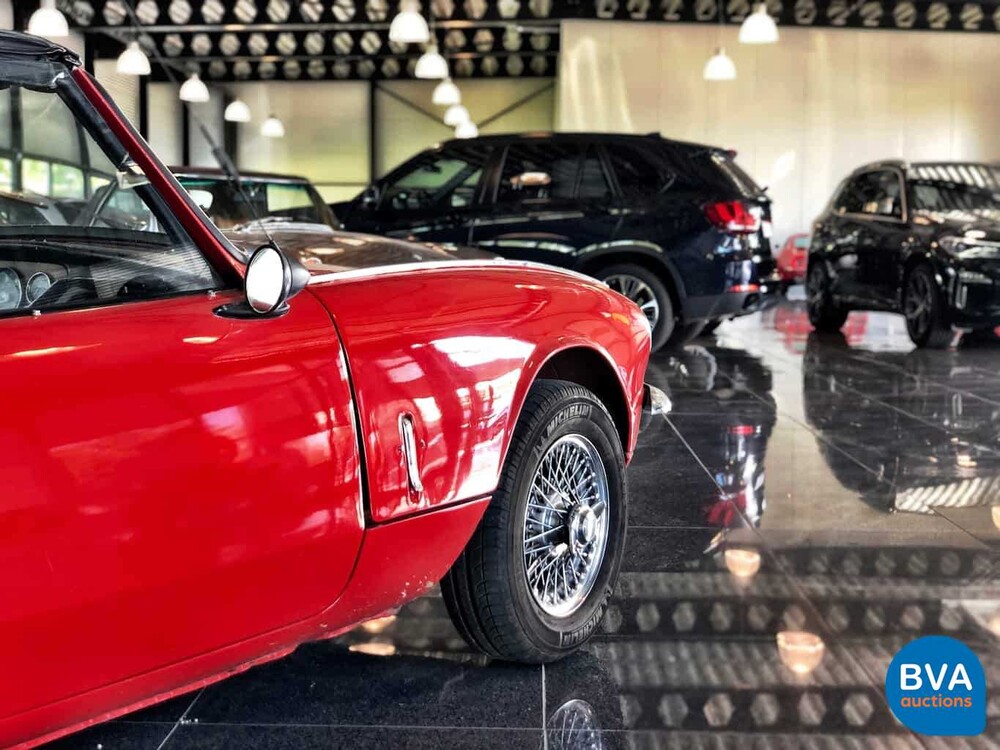 Triumph Spitfire convertible 1.3 MKIII 1969, 74-95-JE.