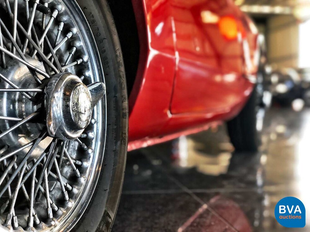 Triumph Spitfire convertible 1.3 MKIII 1969, 74-95-JE.