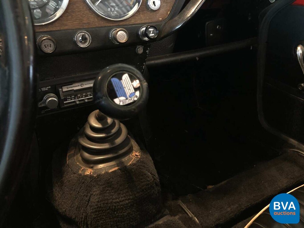 Triumph Spitfire convertible 1.3 MKIII 1969, 74-95-JE.