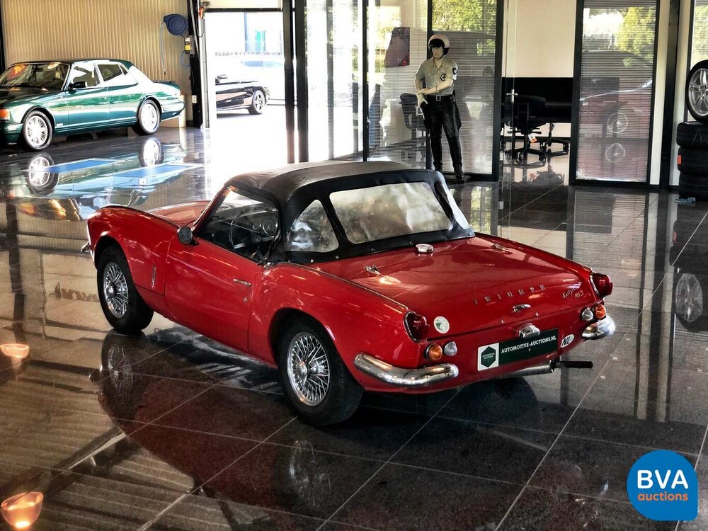 Triumph Spitfire convertible 1.3 MKIII 1969, 74-95-JE.