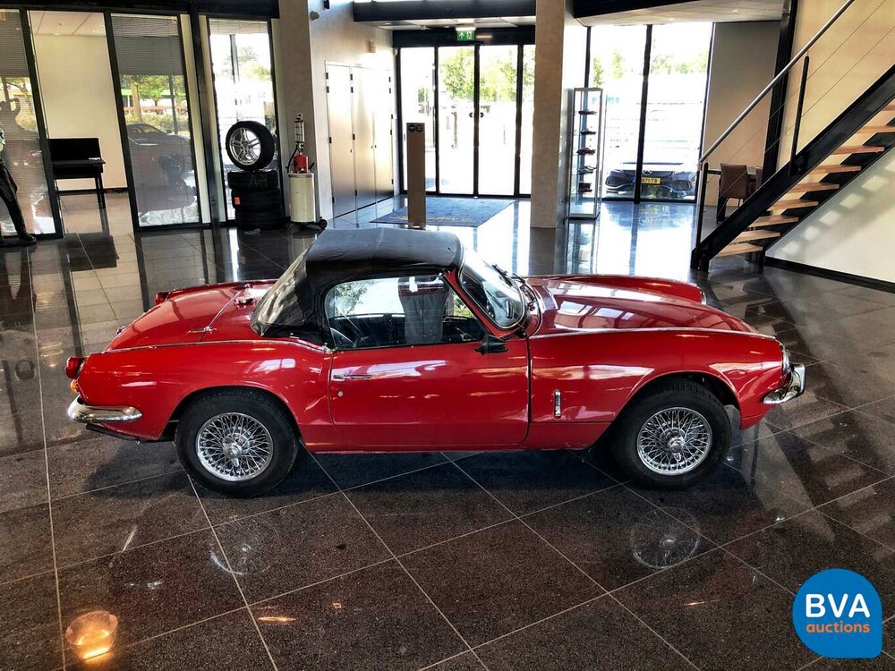 Triumph Spitfire convertible 1.3 MKIII 1969, 74-95-JE.