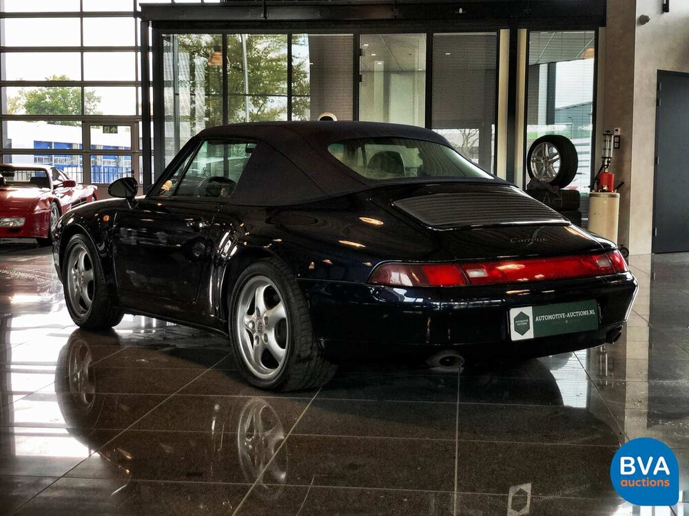 Porsche 911 Carrera Cabriolet 3.6 272 PS 138.000km! 993 1994, XN-ZN-57.