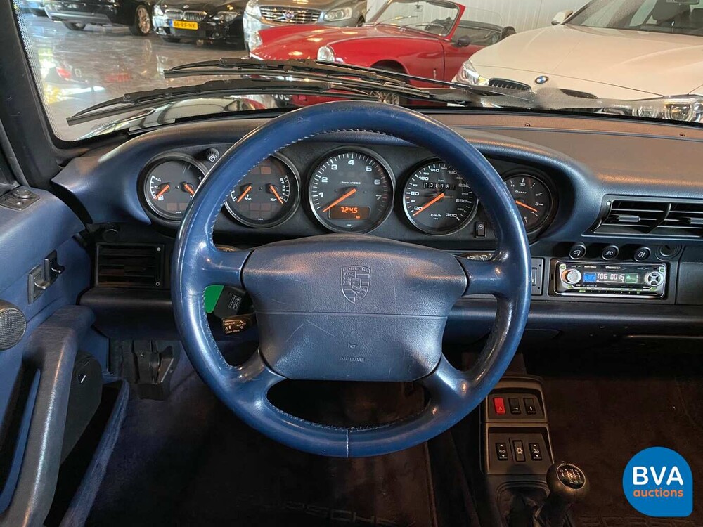 Porsche 911 Carrera Cabriolet 3.6 272 PS 138.000km! 993 1994, XN-ZN-57.