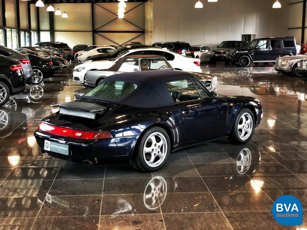 Porsche 911 Carrera Cabriolet 3.6 272 PS 138.000km! 993 1994, XN-ZN-57.