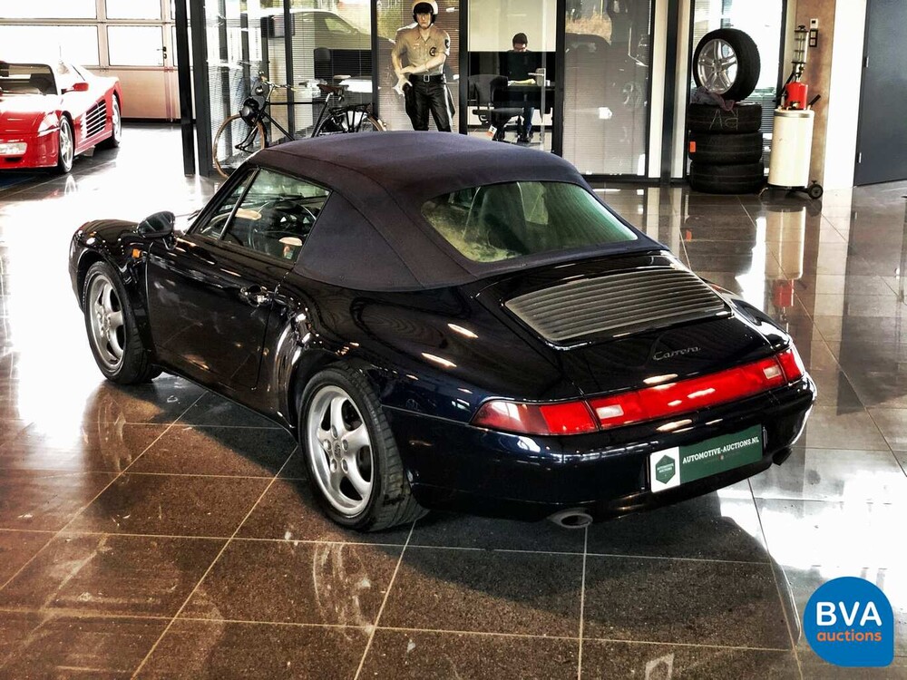 Porsche 911 Carrera Cabriolet 3.6 272 PS 138.000km! 993 1994, XN-ZN-57.