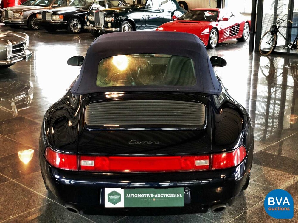 Porsche 911 Carrera Cabriolet 3.6 272 PS 138.000km! 993 1994, XN-ZN-57.