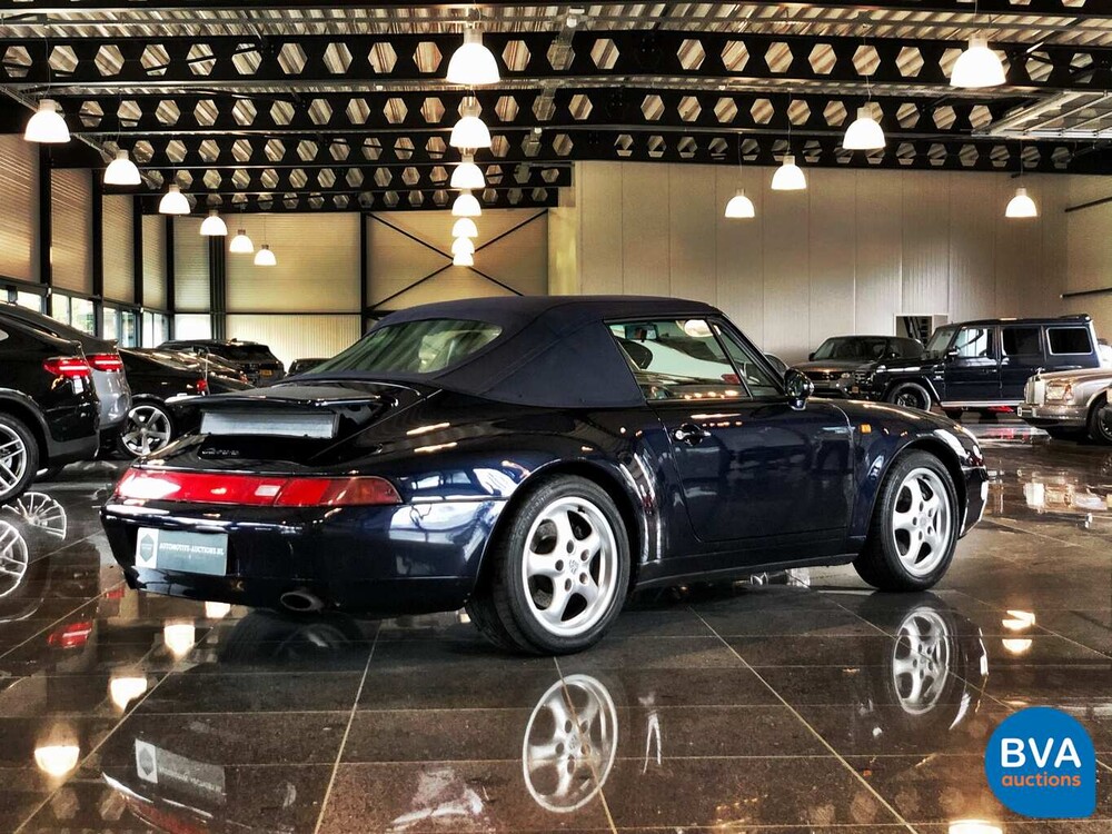 Porsche 911 Carrera Cabriolet 3.6 272 PS 138.000km! 993 1994, XN-ZN-57.