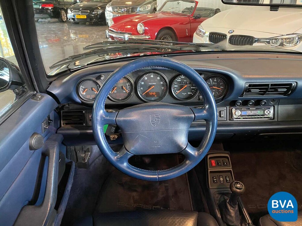 Porsche 911 Carrera Cabriolet 3.6 272 PS 138.000km! 993 1994, XN-ZN-57.