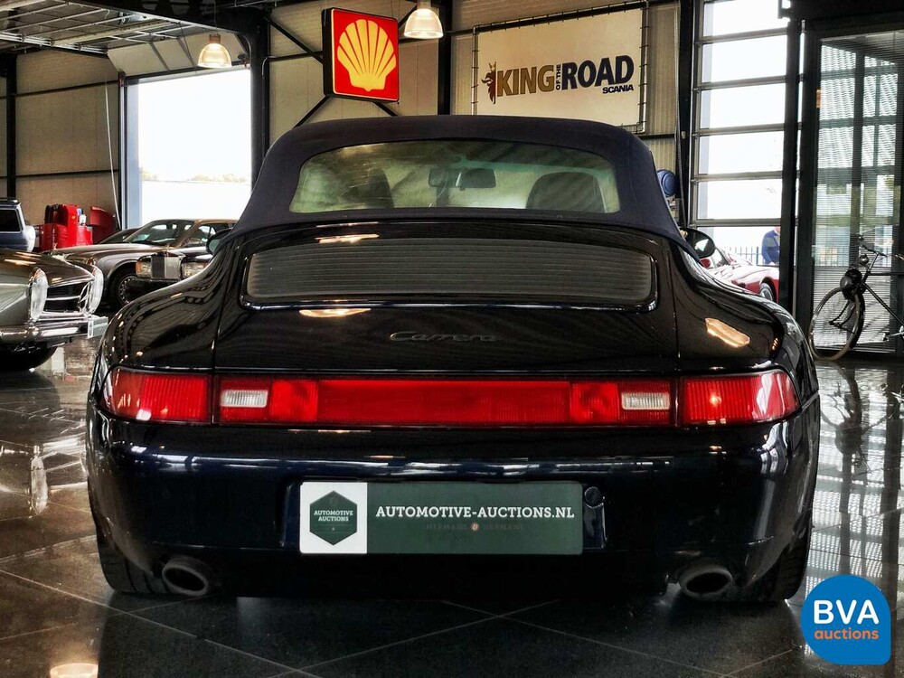 Porsche 911 Carrera Cabriolet 3.6 272 PS 138.000km! 993 1994, XN-ZN-57.
