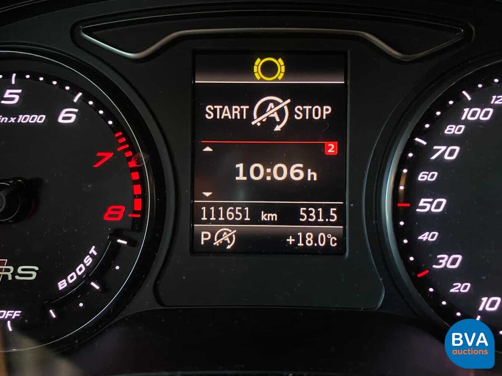 Audi RS3 Sportback Quattro 2.5 TFSI 367hp A3 2016.