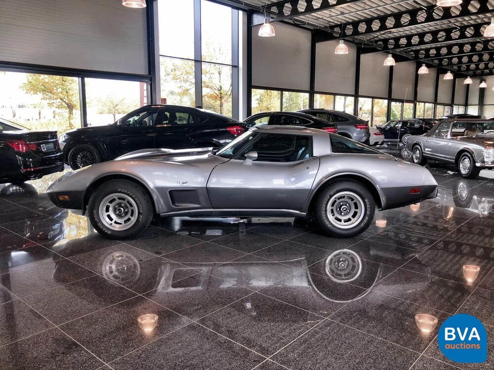 Chevrolet Corvette C3 Silber Jubiläum L82 1978.