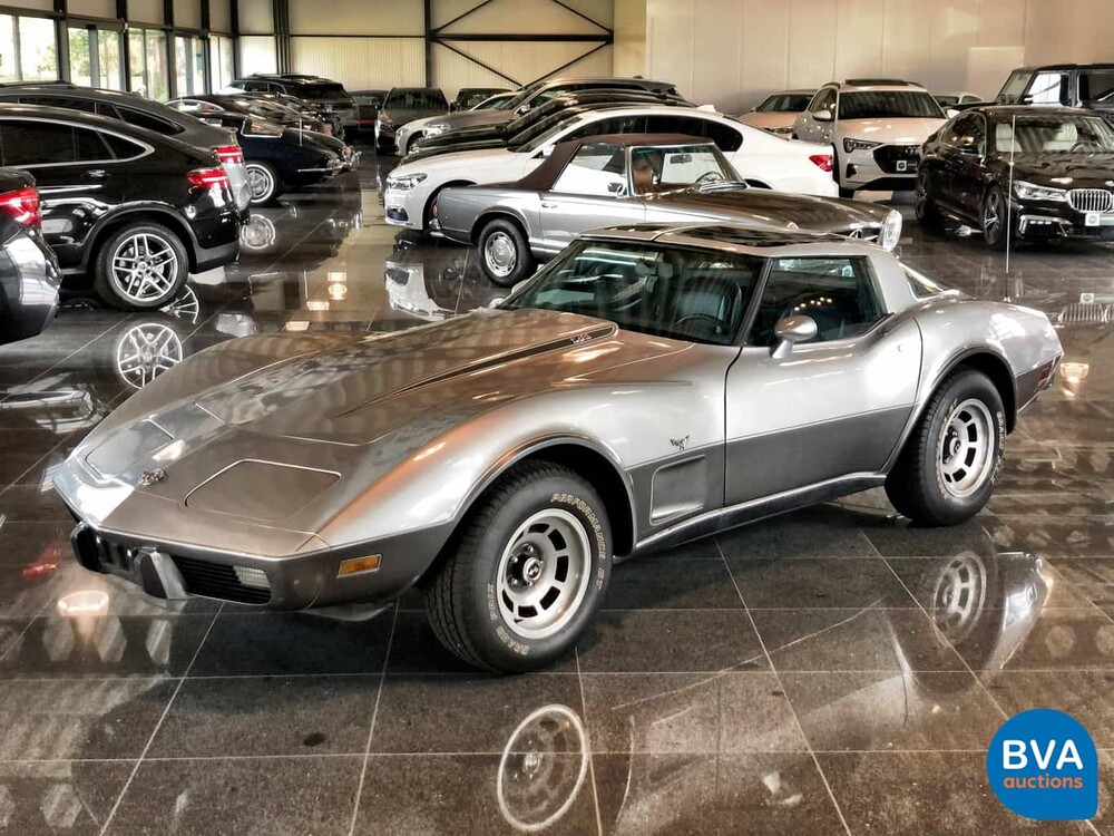 Chevrolet Corvette C3 Silber Jubiläum L82 1978.