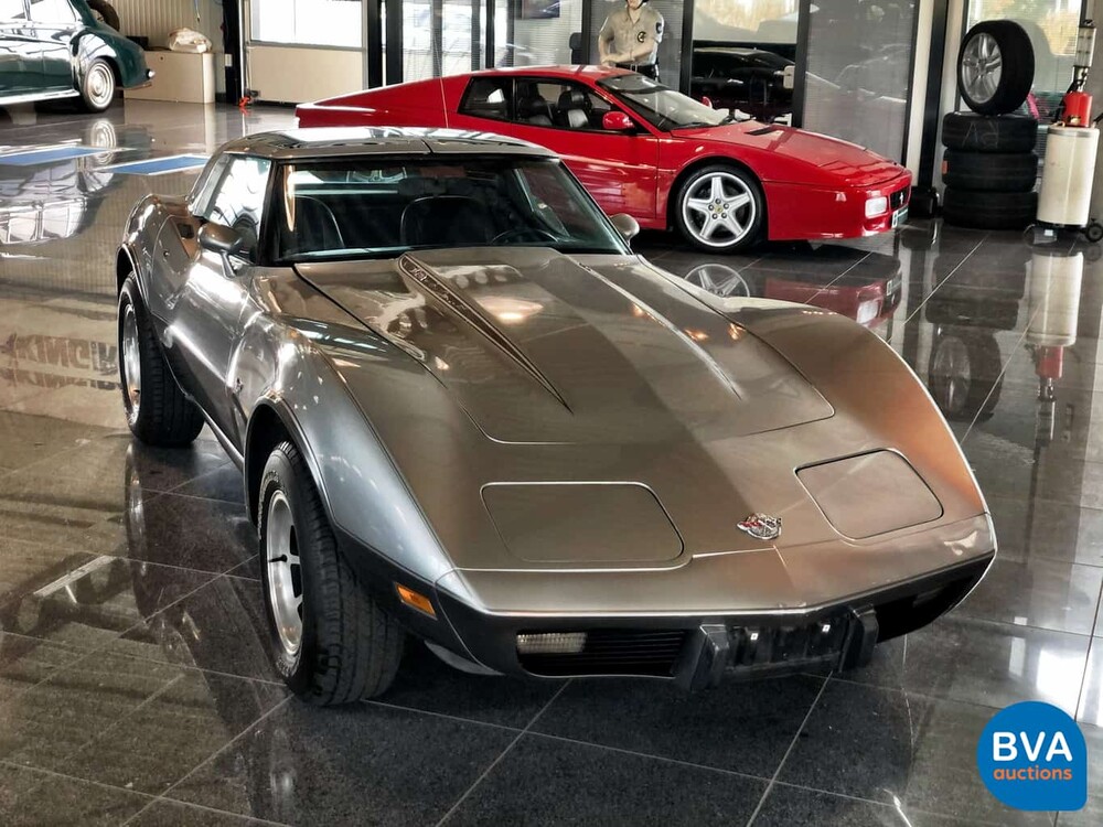 Chevrolet Corvette C3 Silber Jubiläum L82 1978.
